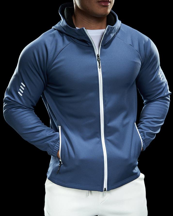 Wind Resistance Fleece Soft Shell Hooded Jacket