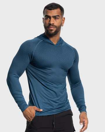 Camisa deportiva con capucha Core