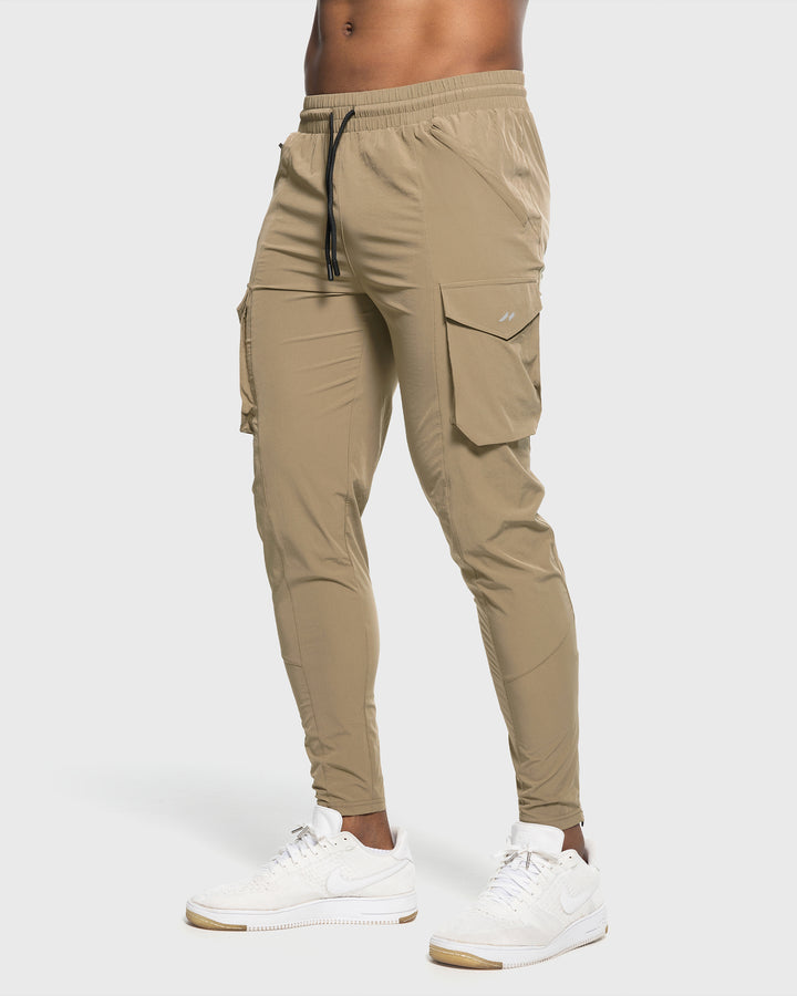 Quick Dry Gym Cargo Zip Tech Jogger