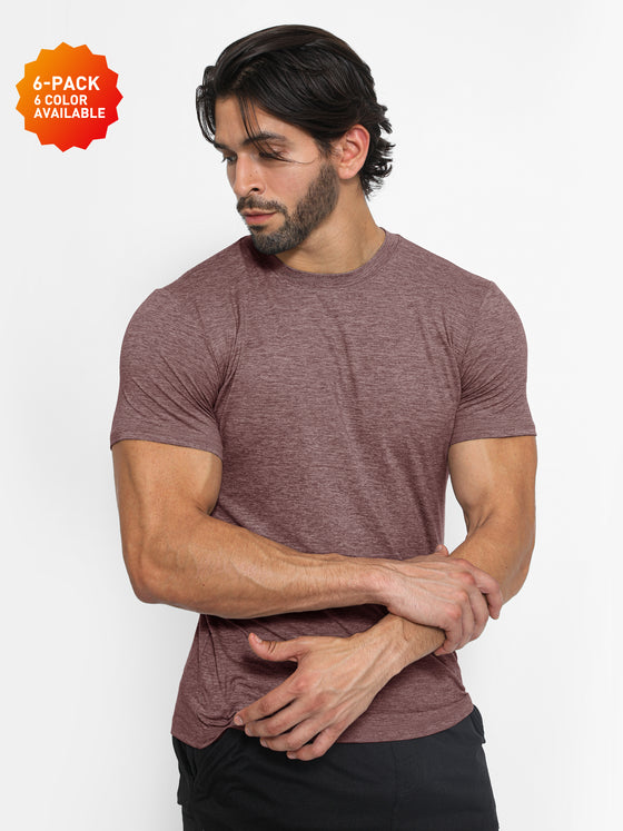 6-Pack Softest Sunday Performance™  Tee Short Sleeve