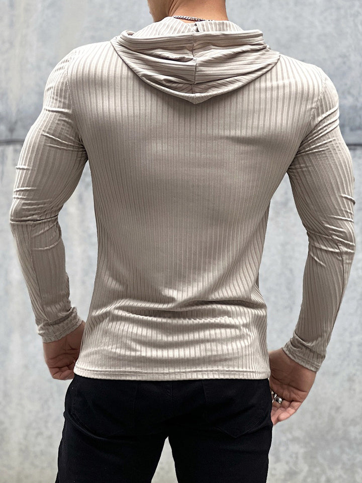 Baselayer Hoodie Stretch Rib Jersey New