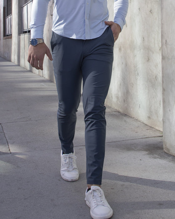 All Day Elite Performance Chino Pants - Tapered Slim Fit