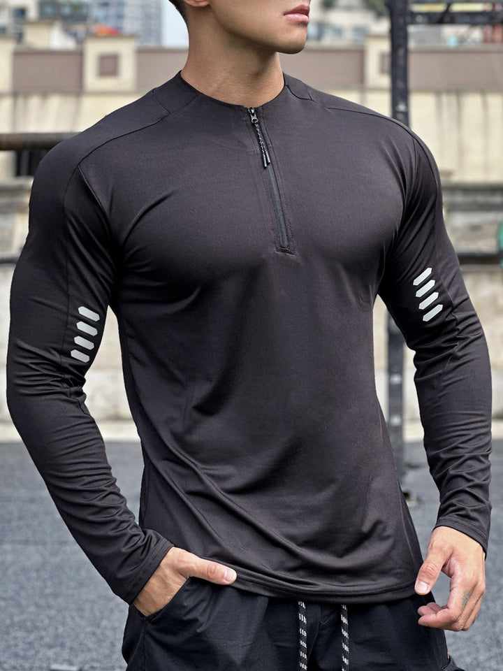 Evolution Half Zip Langarmshirt Workout Baselayer