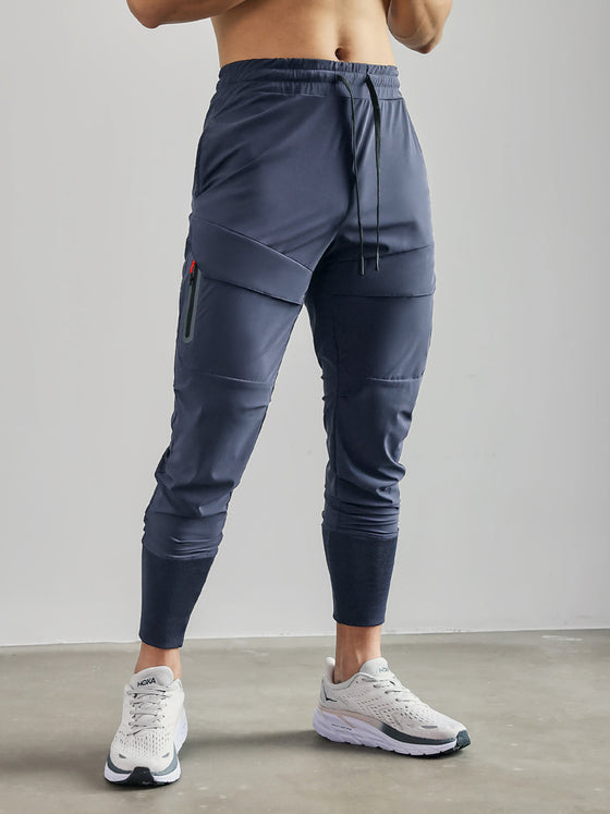 Pantalones deportivos estilo jogger cargo de canalé alto Stay Cool