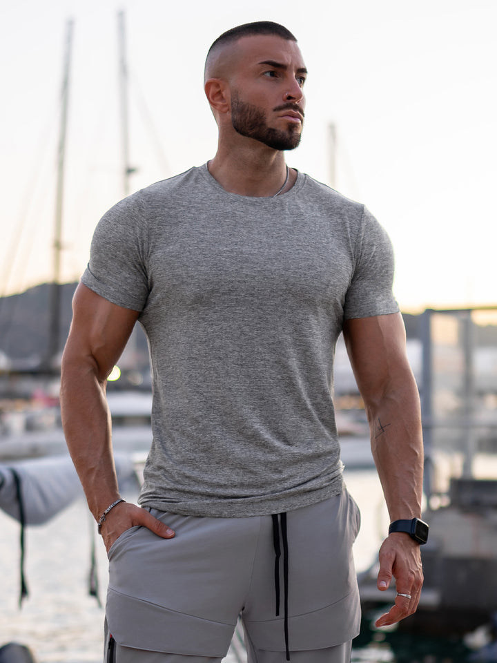 Softest Sunday Performance™ Tee Short Sleeve Grey