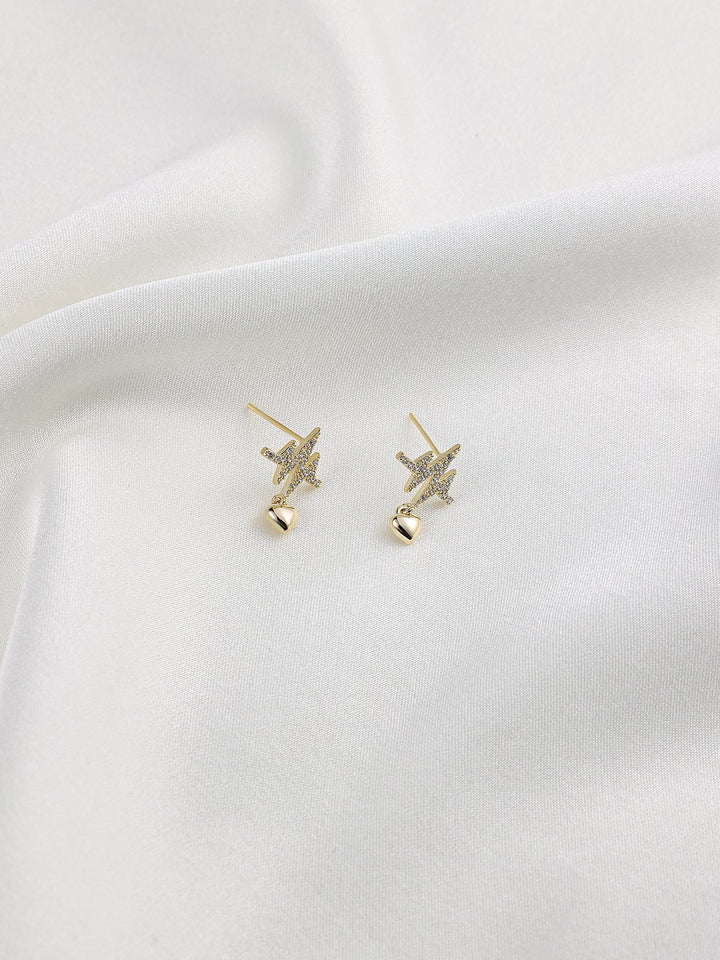 Electrocardiogram Earrings