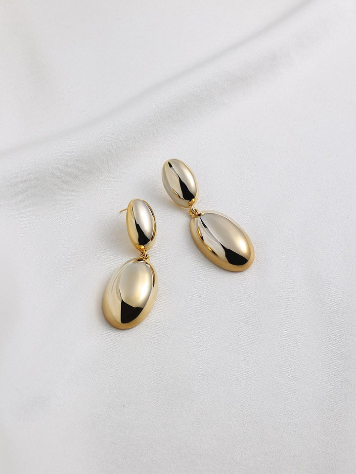 Semioval Earrings