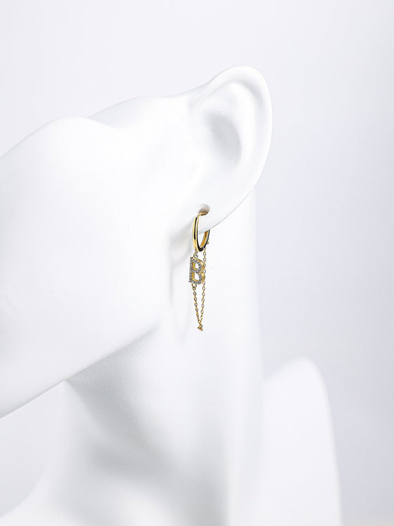 Letter Earrings