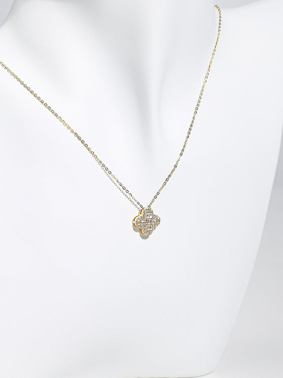 Diamond Petals Necklace