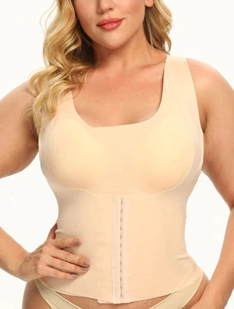 3-in-1 Bra Back Tank Top Light Support