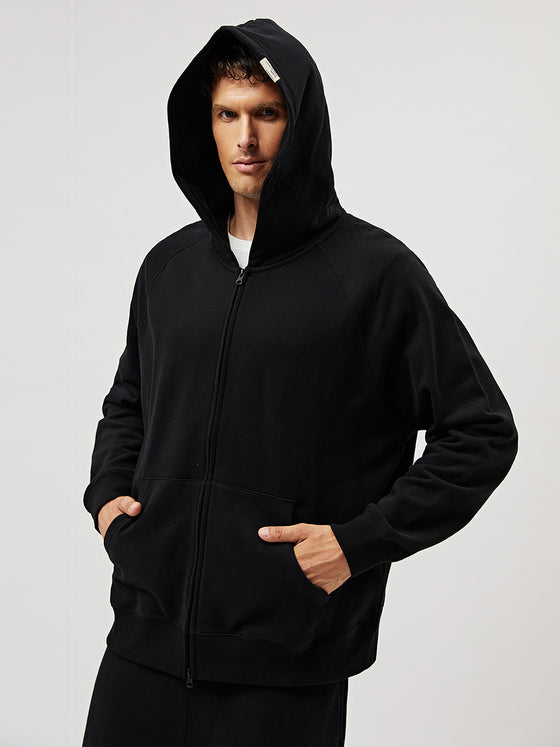 M's Terry Fleece Cloud Nine Zip Hoodie - urbanclassys